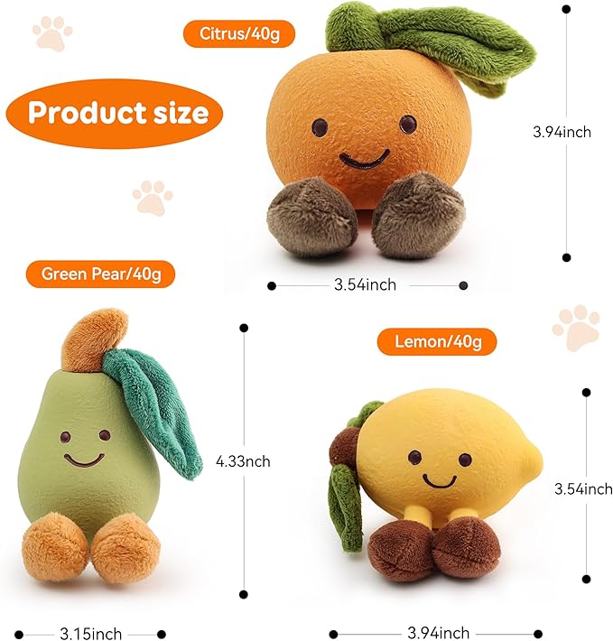 Dog chew Toys, Interactive Dog chew Toys, Suitable for All Types of Dogs who Like to chew and Interact. Sound pet Toys, Specially Designed for Dogs who Love to chew（Orange）