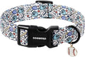 DOGWONG Baseball Dog Collar-Cute Boy Baseball Dog Collar, Adjustable Soft Male Dogs Collars for Large Dogs, XL