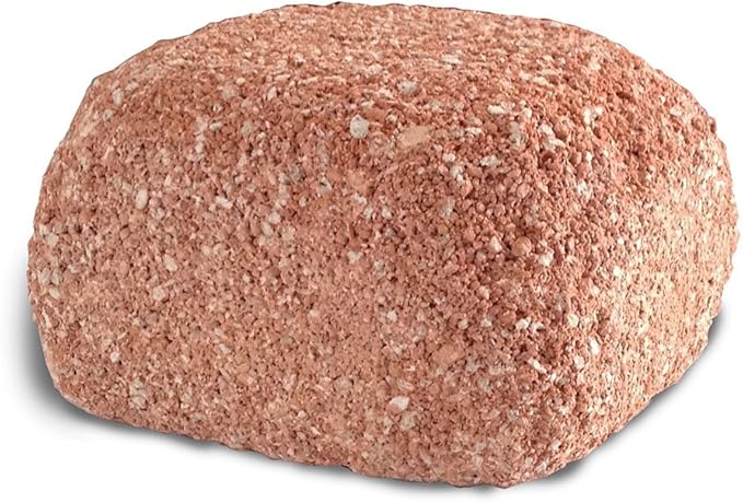 Aquarium Stone for Natural Water Clarification and Odor Removal Featuring Beneficial Bacteria (Medium)