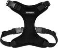 Voyager Step-in Pet Harness - All Weather Mesh, Adjustable Step in Harness for Cats and Dogs by Best Pet Supplies - Black, XL