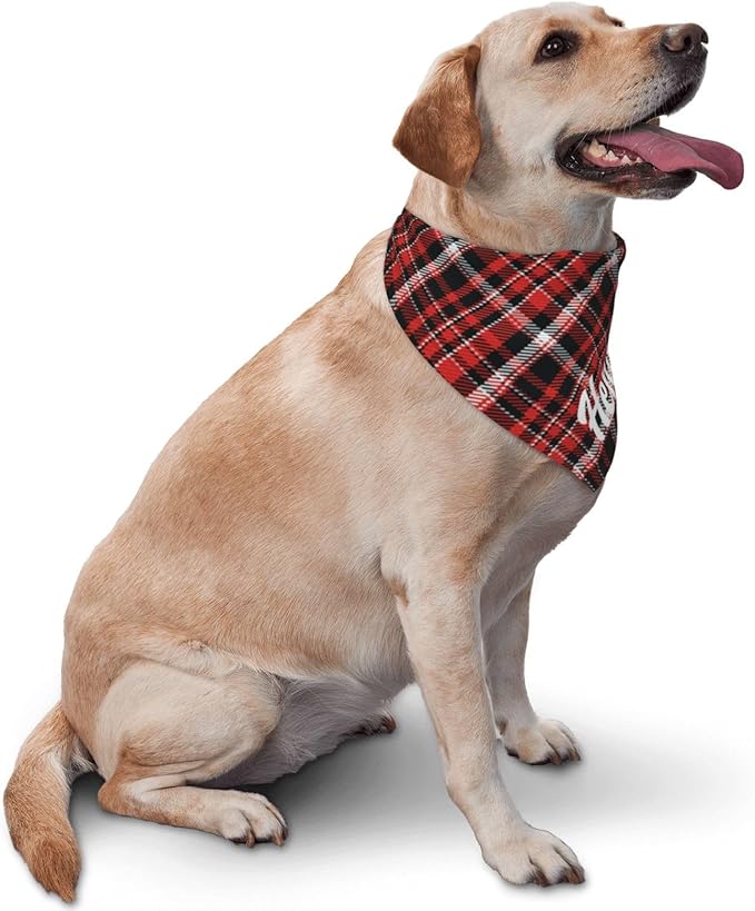 Custom Pet Scarf Personalized Dog Bandana with Name Personalized Add Your Text Bibs Triangle Head Scarfs Gift for Small Medium Large Dogs Cats Baby Puppy Pets Accessories