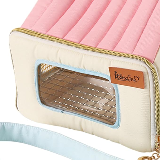Bird Travel Carrier - Breathable Portable Warm Waterproof Pet Bag - Stuffed Animal Carrier | for Animal Pigeon Offices Outing Travel Vehicle Car Road Trip Daily Indoor Outdoor