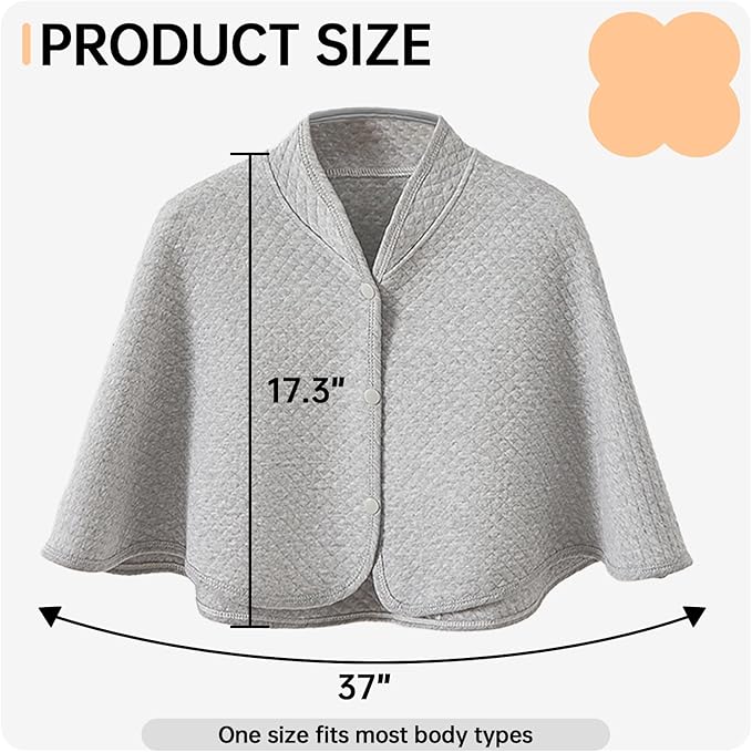 QBLEEV Parrot Anti-Scratch Shoulder Protector, Bird Diaper Poop Cover Pad for Parakeets Cockatiels Conures, Cotton Shawl Cape for Birds to Stand on Shoulders, Pet Arm Guard for Lovebirds Finches Macaw