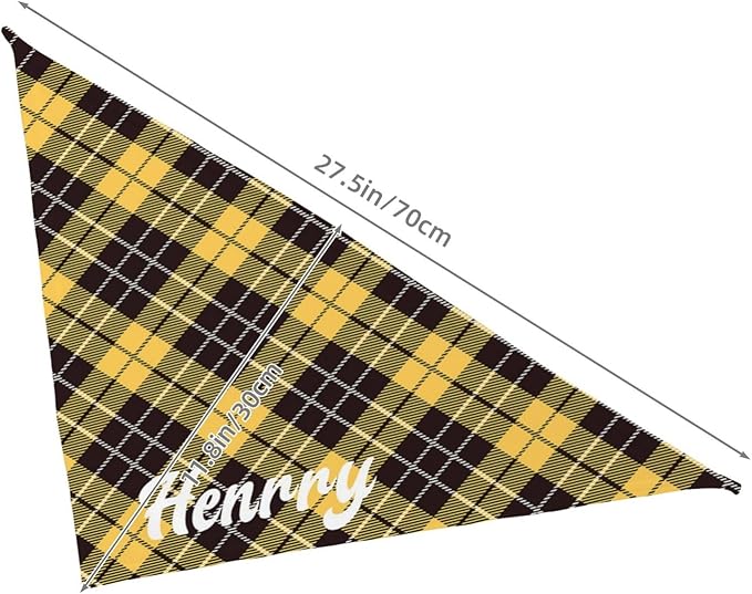 Custom Pet Scarf Personalized Dog Bandana with Name Personalized Add Your Text Bibs Triangle Head Scarfs Gift for Small Medium Large Dogs Cats Baby Puppy Pets Accessories