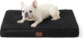 Bedsure Dog Bed Medium Size Dog - Comfy Flat Puppy Beds with Removable Washable Cover, Orthopedic Egg Crate Foam Pet Mat, Suitable for Pet Up to 30 lbs