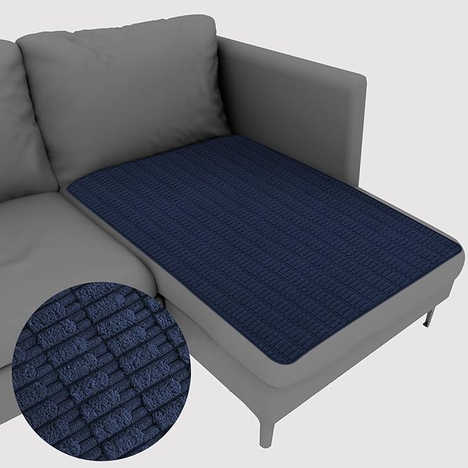 Muamar Dog Bed Cover Sofa Protector,Anti Slip Sofa Covers for Living Room Couch Covers,Sofa Mat,Seat Cover,Dog Mat,Pet Pad for Furniture 1 Piece (40x60 inch, Dark Blue)