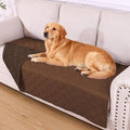 hyha Waterproof Dog Bed Blanket, Soft Pet Blankets, Waterproof Couch Cover for Dogs, Reversible Sofa Covers Washable for Furniture (40x70 Inch, Brown/Chocolate)