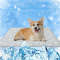 MH MYLUNE HOME Self Cooling Mat for Dog, 28”x39” Arc-Chill Cooling Fiber & Endothermic Color Changing Pet Cooling Pad, Foldable & Washable Non-Toxic Summer Pet Blanket