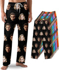 Custom Pajama Pants with Face customized PJ Pants Christmas Valentine gifts for Men Women