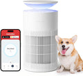 SwitchBot Air Purifier for Home up to 3620 ft², HEPA Air Purifier with Pet Mode, Washable Filter, Aromatherapy, 10 RGB Lights, Cleans Odor Pets Hair Pollen Dust Smoke, Work with Matter HomeKit Alexa