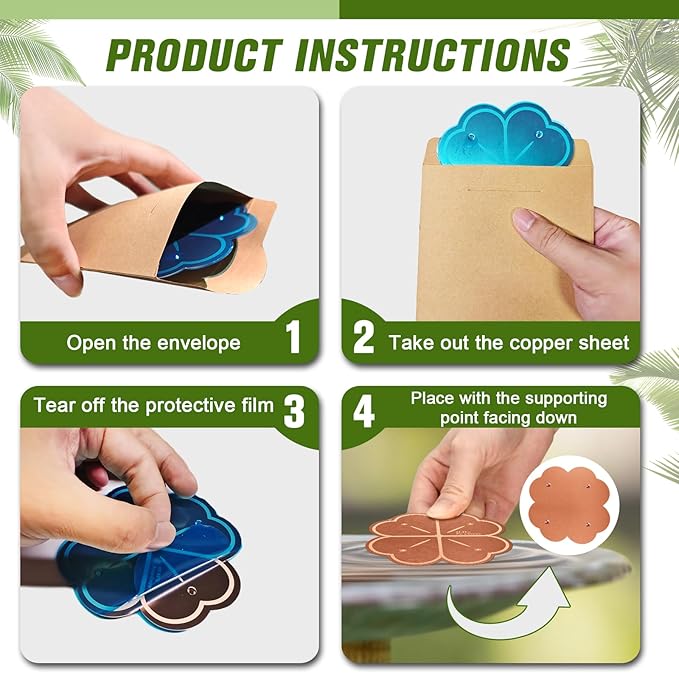 Bird Bath Copper Disk,Four-Point Support Design 99.99% Pure Copper Cleaning Disk 1 mm Thick Universal fit for Outdoor Bird Baths, Physical Safe Providing Clean Water for Bird Bowls All-Season