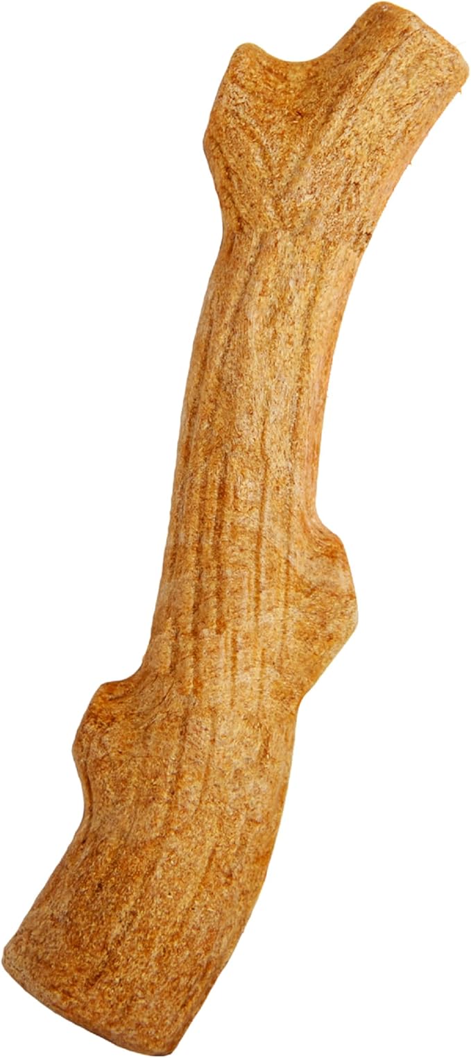 Petstages Outward Hound Super Dogwood Durable Dog Chew Toy, Medium - Long Lasting Chew Stick Made with Real Wood - USA Made, M