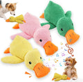 2025 Upgraded Dog Toys, New Durable Calming Duck Toys, Dog Toys for Aggressive Chewers with Soft Squeaker, Fun for Indoor Puppies and Senior Pups (3 Pcs, S-8.66 * 9.87in)