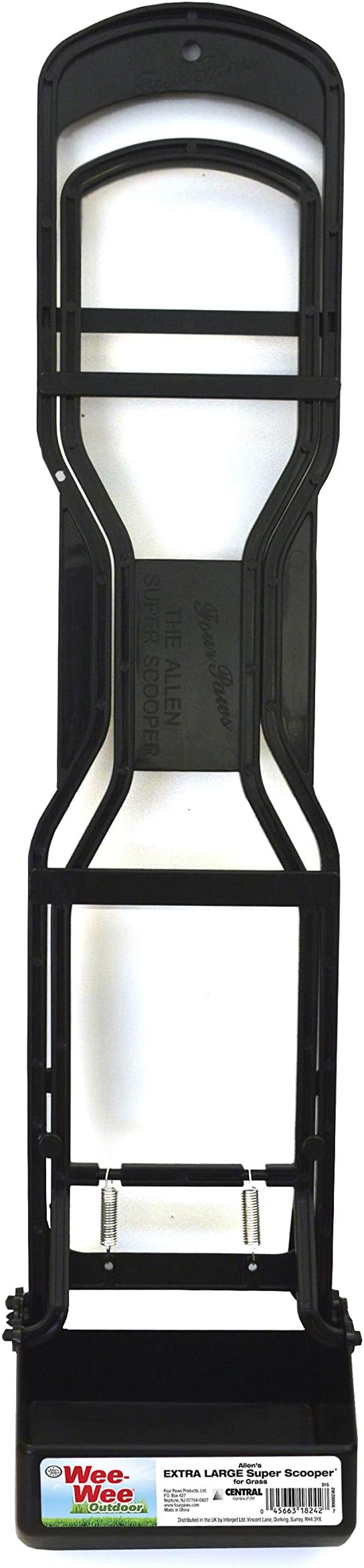 Four Paws Allen's Dog Waste Spring Action Pooper Scooper for Grass, X-Large