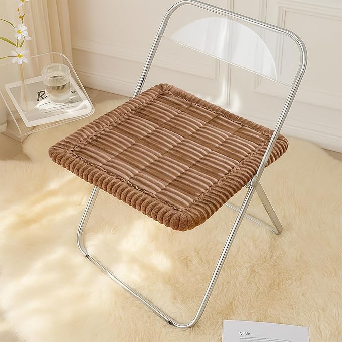 FUNNY FUZZY Pet Couch Covers for Sofa, Washable Dog Couch Cover Protector for Dogs, Flannel Couch Covers for Dogs Pet Friendly Pets Mat Bed (Brown, 19.7"x19.7")