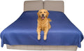 SILLY LEGACY Thin Reversible Waterproof Protective Bed Cover (King Size, 100 x 96 inch), for Pets, Babies; Incontinence, Dirt, Drool
