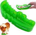 A refillable chew Toy for Small, Medium, and Large Dogs. A Three-in-one Indestructible chew Toy for Frozen Yogurt, Teething, and nibbling. Updated with a grooved Design.(Small)