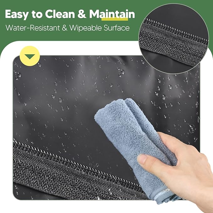 Bird Cage Cover Birdcage Cover Protector Washable Sunproof Dustproof Windproof for Lovebirds Parrot Budgies Home Use Indoor, 38cmx46cm