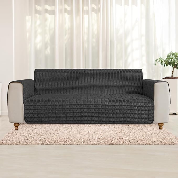 Muamar Dog Bed Cover Sofa Protector,Anti Slip Waterproof Sofa Covers for Living Room Couch Covers,Sofa Mat,Seat Cover, Dog Mat,Pet Pad for Furniture Bed Sofa Protector 1 Piece (60x70 inch, Black)
