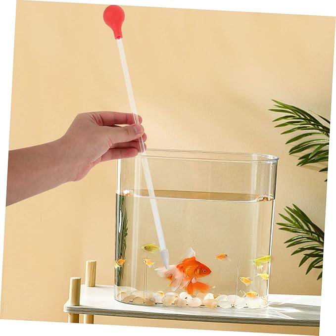 Veemoon Aquarium Excreta Cleaner Coral Feeding Tool for Fish Tanks Soft Design for Gentle Coral Feeding and Waste Removal Safe and Materials for Aquatic Use