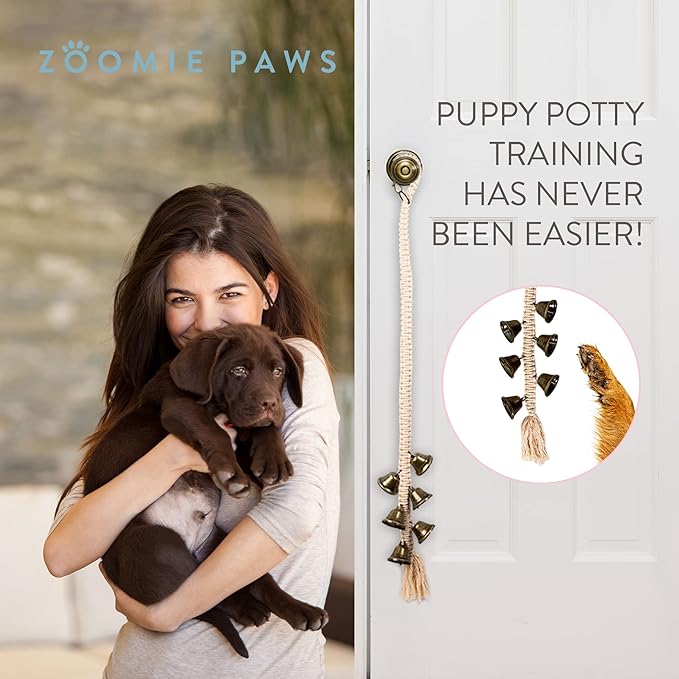 Dog Door Bells for Potty Training - Puppy Supplies for Pets & Puppies, 1 Pack