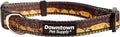 Downtown Pet Supply - Best & Fancy Dog Collar - Lightweight Adjustable with Quick Buckle & D-Ring - Hand Wash Safe - Sahara - M