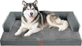 Dog Bed Large Sized Dogs-Orthopedic Waterproof Bed for Dogs,Large Dog Beds with Washable Removable Cover & Non-Slip Bottom