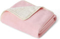Bedsure Waterproof Blanket for Bed - Sherpa Fleece Waterproof Dog Blankets for Large Dogs, Pet Blankets for Bed/Couch/Dog Crate, Soft Plush Reversible Furniture Protector, King Size, 108"x86", Pink