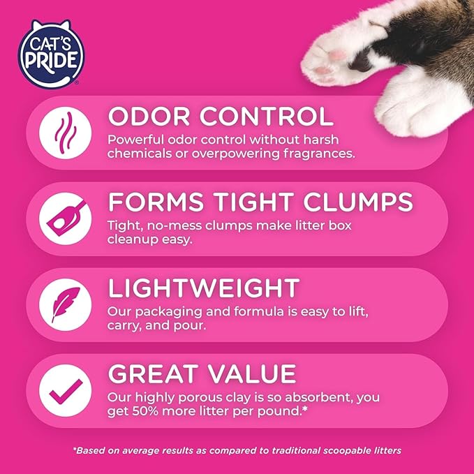 Cat's Pride Fresh and Clean Scent Cat Litter 10 lb.