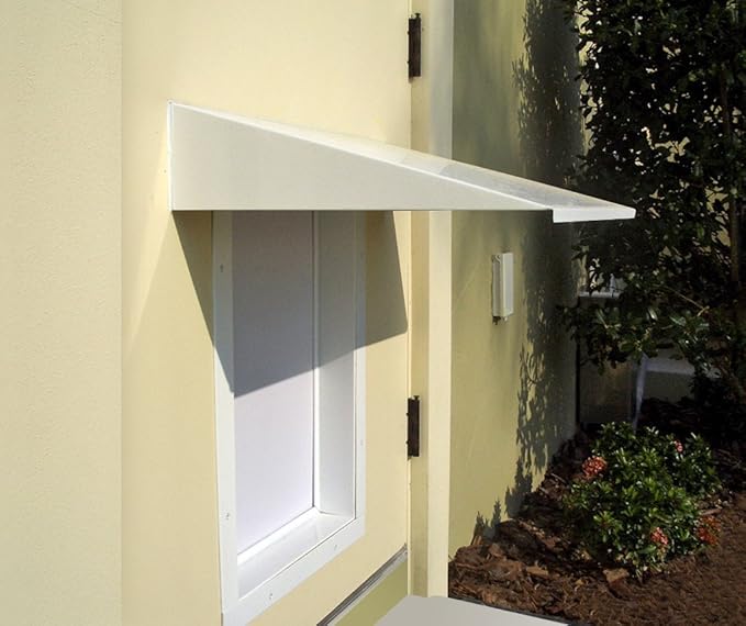 Plexidor Performance Pet Doors Universal Pet Door Awning - Door Canopy for Weather Protection, Spa, and Lawn Areas