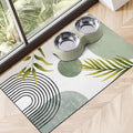 Dog Food Mats for Floors, Absorbent Dog Bowl Mat for Food and Water Dispenser Mat, Quick Dry Cat Food Mat Pet Supplies