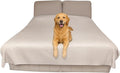 SILLY LEGACY Thin Reversible Waterproof Protective Bed Cover (Queen Size, 96 x 82 inch), for Dogs and Cats, Babies; Incontinence, Dirt, Drool