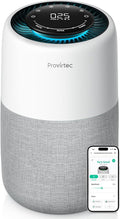 Air Purifier with PM2.5 Real-Time Display & Air Quality Monitor, All-in-One Auto Mode & APP Control, Covers Up to 916 Sq Ft, H13 HEPA Filter for Allergies, Pet Hair, Smoke, Odor, Pollen