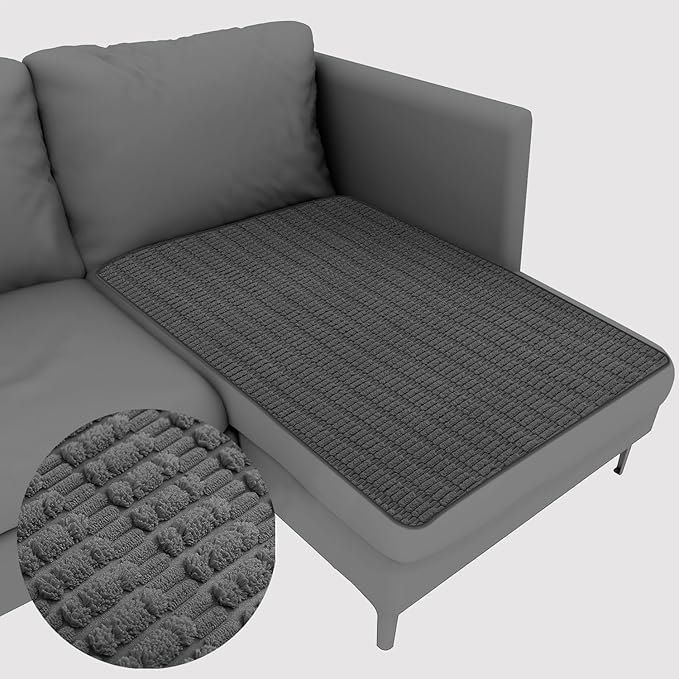 Muamar Dog Bed Cover Sofa Protector,Anti Slip Waterproof Sofa Covers for Living Room Couch Covers,Sofa Mat,Seat Cover, Dog Mat,Pet Pad for Furniture 1 Piece (40x60 inch, Dark Grey)