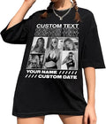 NAZENTI Custom Bootleg Rap Tee, Custom T-Shirts with Picture, Retro Custom Bootleg, Valentine's Gifts for Him Her