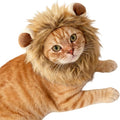 Adjustable Lion Mane Wig Pet Costume, Soft Halloween Cat Clothing with Secure Fit, Comfortable Feline Apparel for Parties, Fun Photo Sessions with Adorable Cat Costumes (Size S)
