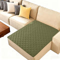hyha Waterproof Dog Bed Blanket, Soft Pet Blankets, Waterproof Couch Cover for Dogs, Reversible Sofa Covers Washable for Furniture (40x50 Inch, Green/Navy Blue)