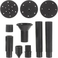 VICASKY Solar Bird Bath Fountains Accessories 10 Pcs Plastic Nozzles Pond Waterfall Bird Bath Solar Pump Parts for Diy Garden Water Feature