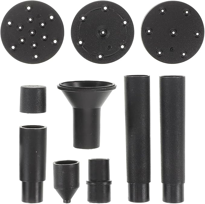 VICASKY Solar Bird Bath Fountains Accessories 10 Pcs Plastic Nozzles Pond Waterfall Bird Bath Solar Pump Parts for Diy Garden Water Feature