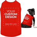 Apparelyn Custom Dog Shirt Design – Dog T-Shirt with Logo, Text or Image Print Custom Clothes for Dogs