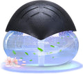 Air Freshener（Black） - for Home, Bedroom, Office and Warehouse - Essential Oil Aroma Diffuser with LED Color Night Light and Soothing Water Flow Sound - for Pets and Smokers.