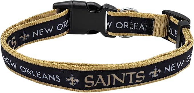 New & Improved Pets First NFL Licensed PET Collar- Heavy-Duty, Strong, and Durable New Dog Collar. Available in 32 Football Teams and 4 Sizes