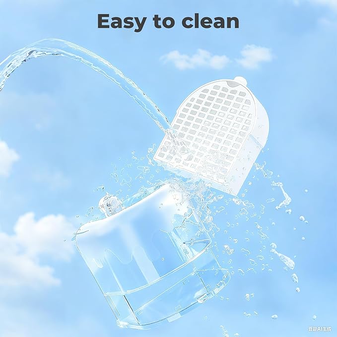 mini&moe Bird Bath for Cage, 4 in 1 Multifunction Birds House/Bath/Litter Box/Feeder Room, Bird Cage Accessories for Pet Birds Conure Budgies Cockatiels Lovebird,Finches, Parakeets, Mannikin, White