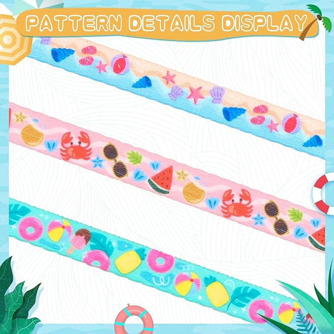 PUPTECK Summer Cat Collars Breakaway with Bell - Pet Collar 3 Pack for Girl Boy Kittens Puppies and Small Pets