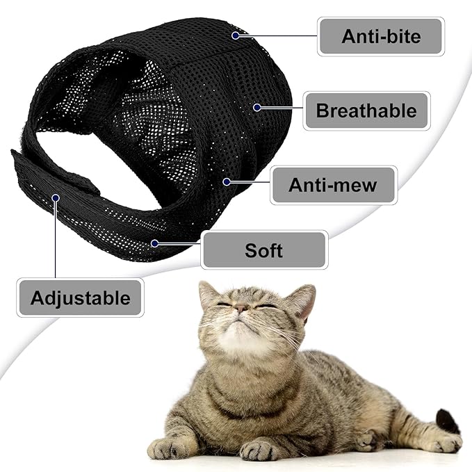 10 Pcs Cat Bathing Bag Set Pet Mesh Shower Bag Anti Bite and Scratch Pet Grooming for Washing Brush, Cat Muzzle, Nail Clipper, Nail File, Tick Tool(Gray and Black)