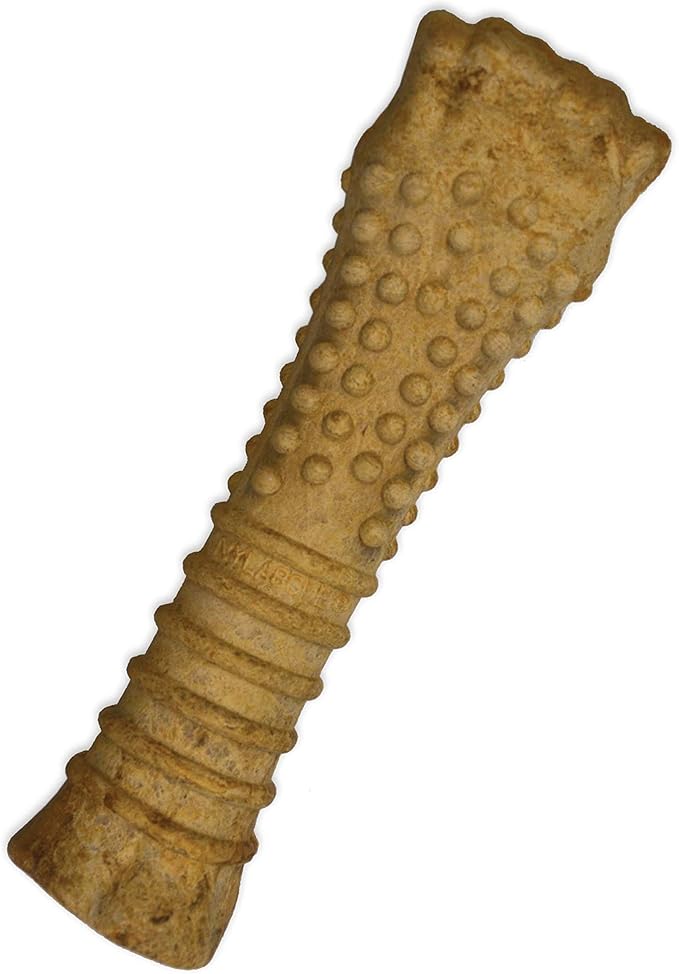 Nylabone Healthy Edibles Natural Dog Chews, Long Lasting Bones for Dogs, Peanut Butter Flavor Dog Treats, X-Large (1 Count)