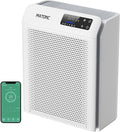Air Purifiers for Home Large Room Up to 3500 Ft²,HEPA Air Purifier with Smart WiFi APP Control,Air Quality (PM2.5) Monitor,Sleep Mode & Auto Mode,Smart Home Air Cleaner for Pets Hair,Pollen,Dust,Odor