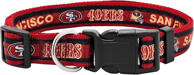 New & Improved Pets First NFL Licensed PET Collar- Heavy-Duty, Strong, and Durable New Dog Collar. Available in 32 Football Teams and 4 Sizes