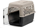 Petmate Vari Dog Kennel - Portable Dog Carriers & Crates for Medium Dogs, Airline-Friendly, Durable Plastic, Pet Carrier For Home and Travel, 32 Inches, Taupe and Black