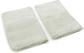 Sherpa Replacement Liners for Travel Pet Carriers - Soft Absorbent Cat & Dog Kennel Pad with Waterproof Backing, Machine Washable Crate Pads, 19x12.25in - 2 Pack, White, Large